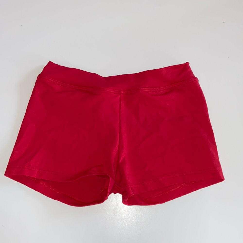Body Wrappers red shorts